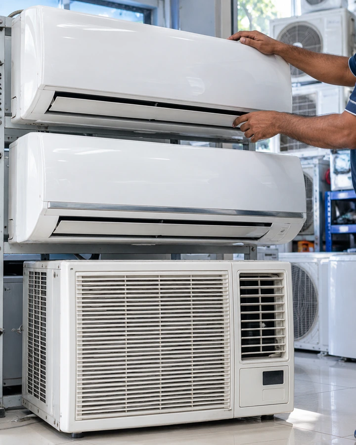 Second-hand air conditioner for a buying or selling enquiry